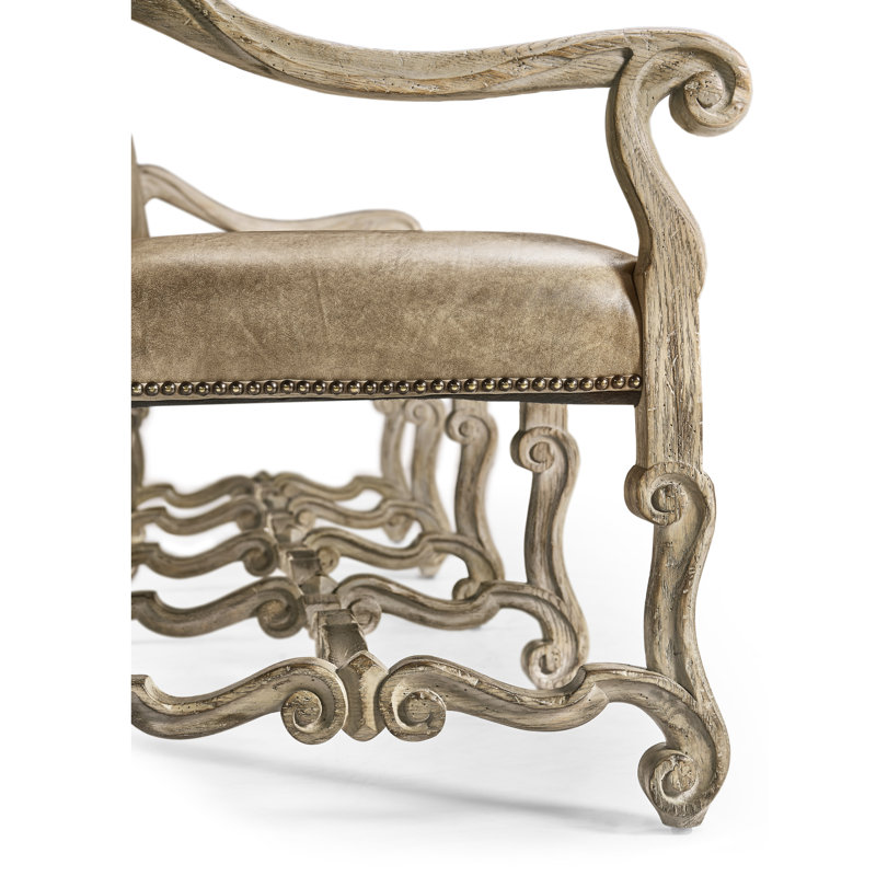 Sagehill Leather Bench