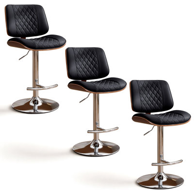 Ensemble de 3 tabourets de bar Modern
