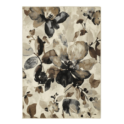 Dunning Floral Area Rug