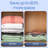 Everyday Home 25 Vacuum Storage Bags - Compression Packs for Storing Clothes and Linens - Airtight Space-Saving Bags in 4 Sizes with Pump