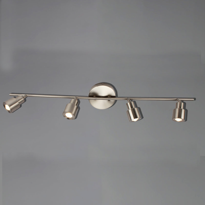 Projecteur directionnel et linéaire à 4 lumières de style moderne 36,75 po Cavender Cavender