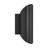 Thom Filicia Ruxton 1 Light Outdoor Fixture In Textured Black Finish With Textured Black Shade-352773039