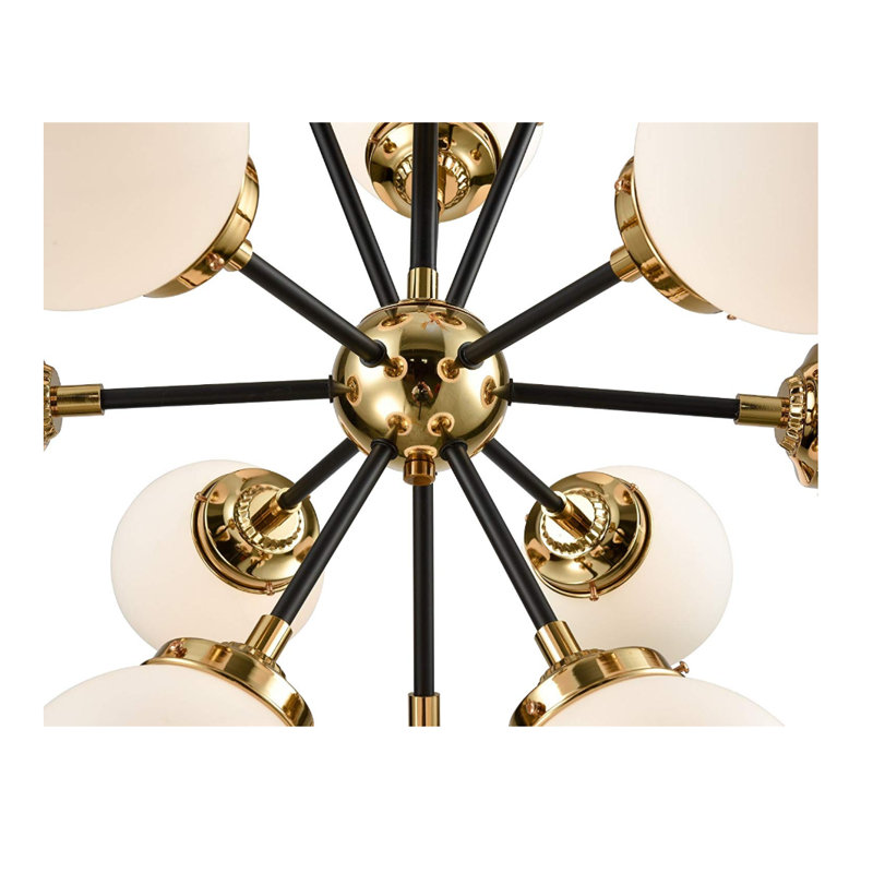 11 - Light Sputnik Globe Chandelier