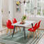 Chaise d'appoint rembourrée Pascal-1176849337