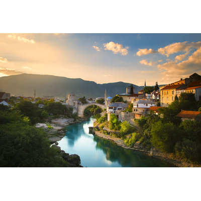 Bosnia And Herzegovina - Wrapped Canvas Photograph