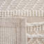Zuzana Hand Woven Wool/Cotton Geometric Rug in Ivory/Beige-519217726