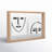 Maza Wood Matte Floater Picture Frame-2069796731