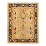 Classic One-of-a-Kind 9' 4" X 12' 2" Hand Knotted Area Rug