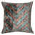Light Blue/Orange Ikat selected