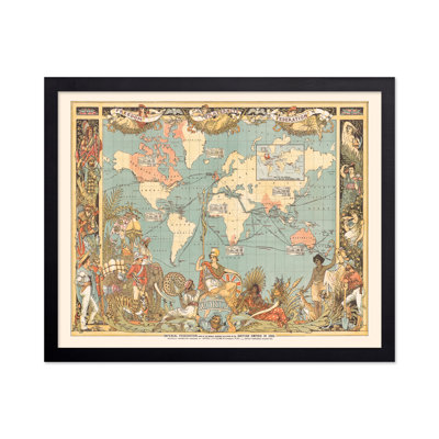 Carte de la fédération impériale du monde