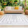 Geometric Indoor/Outdoor Area Rug
