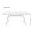 French Minimalist Design Dining Table
