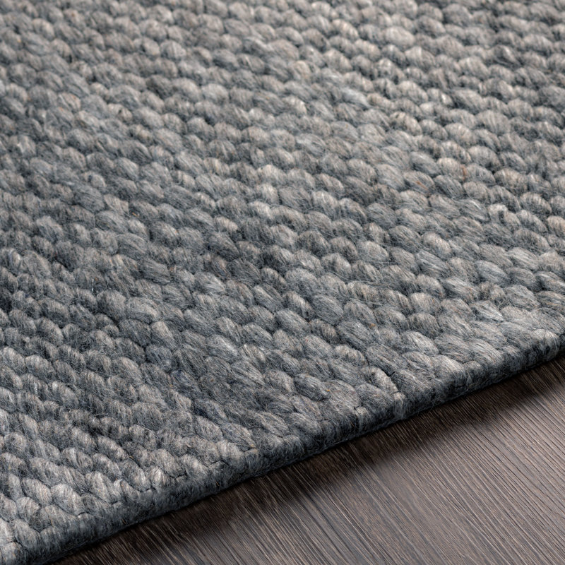 Aroara Wool Indoor Rug, Rectangle 8'10" x 12'