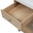 Spacious Vanity With Rattan-texture Solid Wood Modern Bathroom For Large Storage Experience