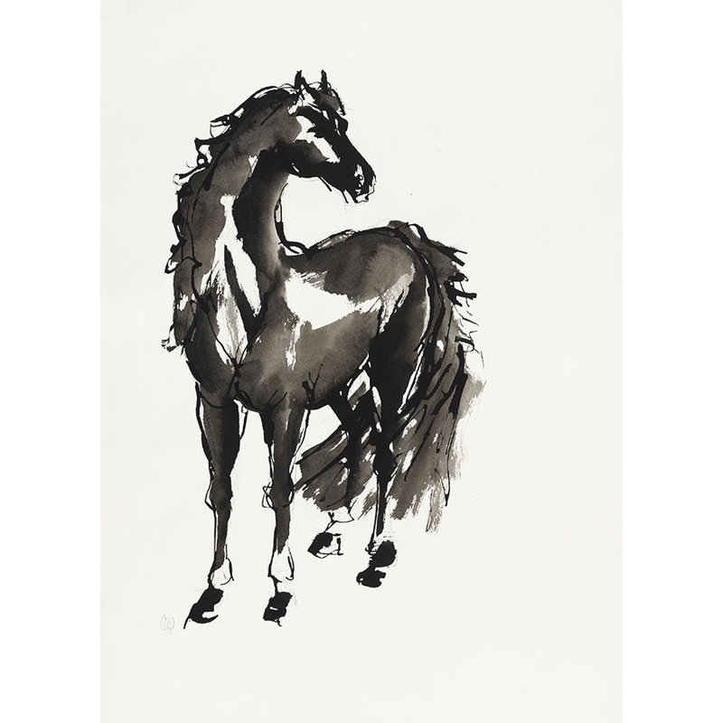 Horse V3 Print by Chris Paschke, 40" H x 30" W x 1.5" D, Plexi