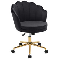 AVAWING Velvet Executive Office Chair, Velvet Office Chair with