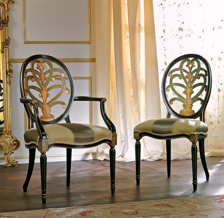 Chaise d'appoint rembourrée