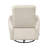 Glider Reclining Chair Swivel Motion Breathable Faux Leather Upholstery Luxury Living Room Furniture, Movie Chair-1823372305