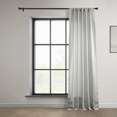 Euro Chic Linen Single Curtain Panel