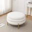 Repose-pieds rond avec rangement Lytham-45798633