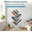 104cm H x 21.2cm W Geometric Bookcase