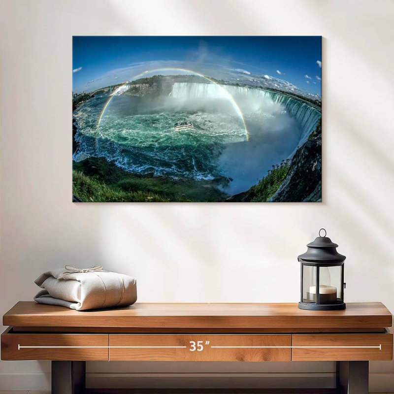 Alvord Niagara Falls Rainbow, 16'' H x 24'' W