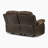 Pablo 62.5'' Traditional Upholstered Double Reclining Loveseat - Dual Manual Tab Pull Reclining, Durable Reinforced Frame Construction-1920540869