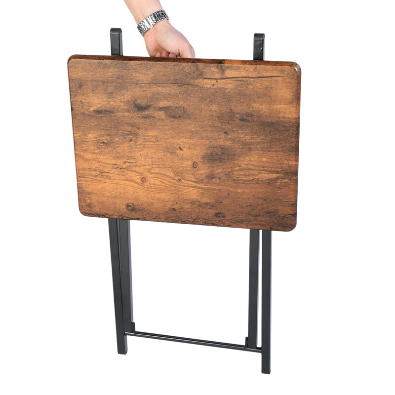 Ahreanna Cross Legs Side Table Set
