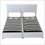 Très grand lit plateforme tapissier avec système de rangement hydraulique-57958339