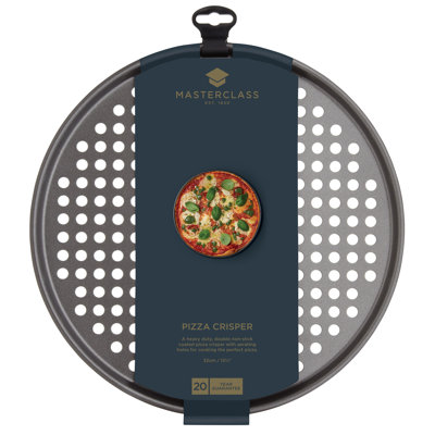 MasterClass Non-Stick Pizza Crisper, 33cm