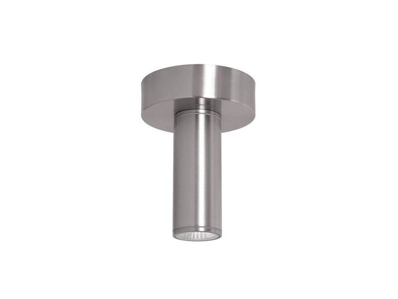 CE87E1E952A34B0585035A3A9E804036 Plafonnier encastré d'extérieur à DEL 6 po Beverly, Cct réglable, nickel satiné
