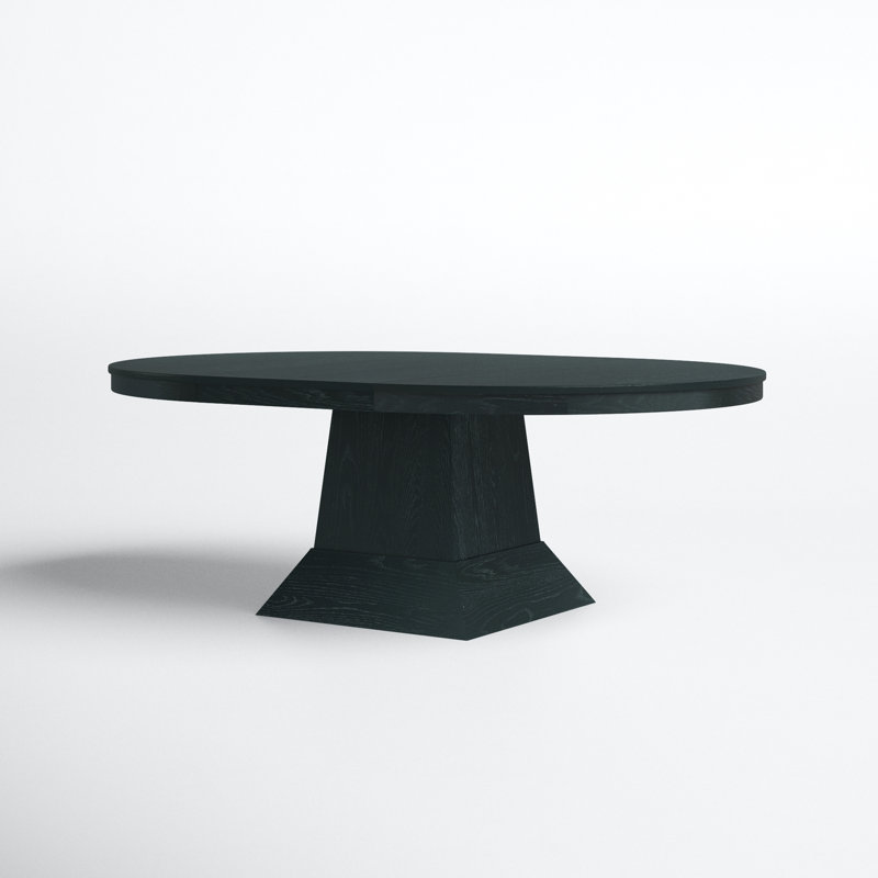 Laudine Extendable Oak Oval Dining Table