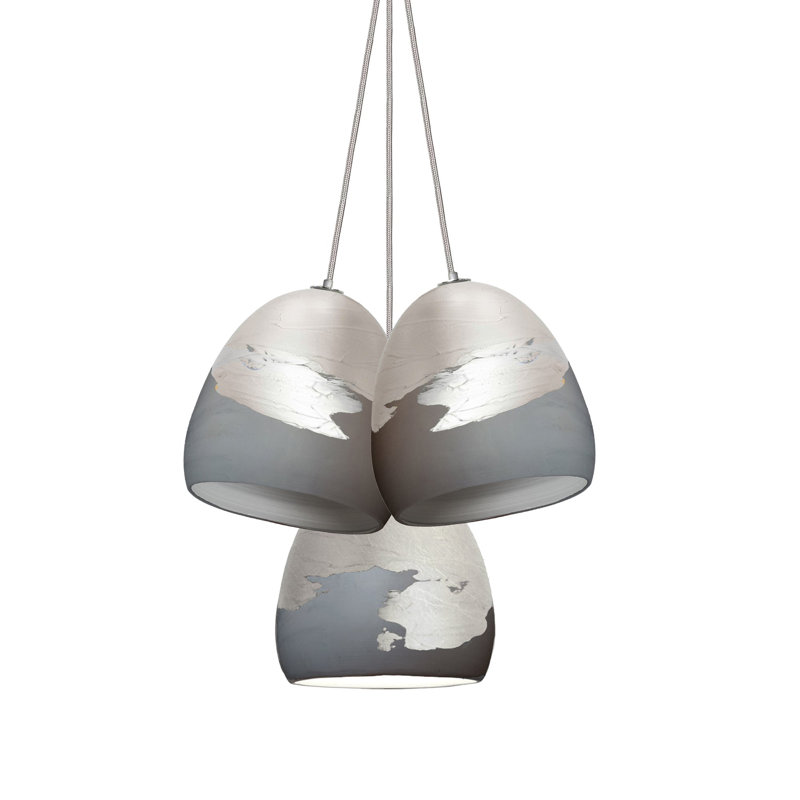 Ombre 3 - Light Pendant, 48" H x 18" W x 18" D