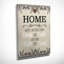 « home », art textuel sur toile tendue-26229628