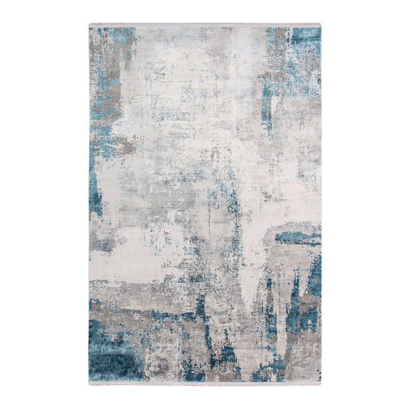 Brazelton Abstract Indoor Rug, Rectangle 9'6" x 13'6"