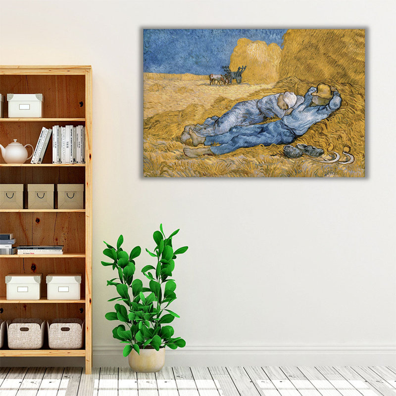 «The Siesta», 1890, reproduction d'art sur toile, 20" H x 30" W