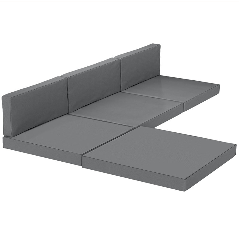 Outsunny 7-Piece Patio Furniture Cushions Water-Repellent, Grey