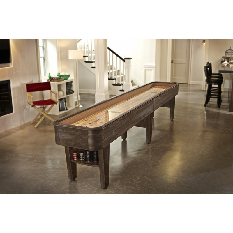 Concord Shuffleboard with Professional Installation, Nutmeg