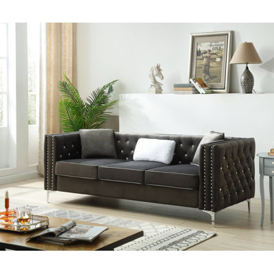 Glory Furniture Paige Sofa, Upholstered Sofa