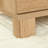 L-Shaped Desk, Brown Finish