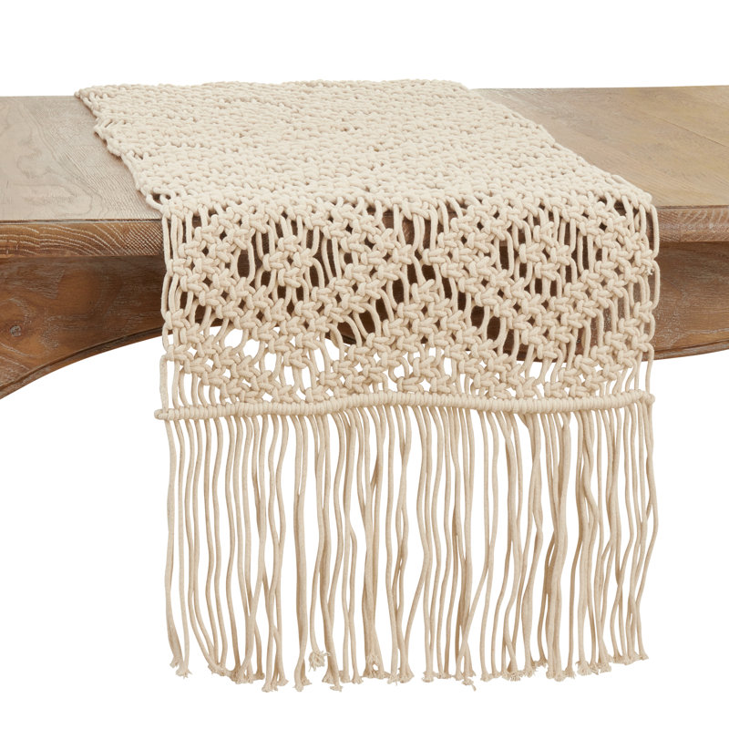 Migramah Solid Color 100% Cotton Table Runner