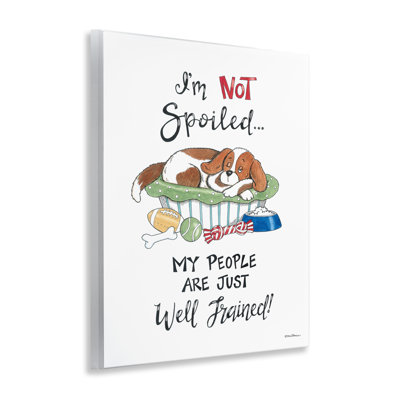 Art mural «Not Spoilé Well Trained» par Deb Strain