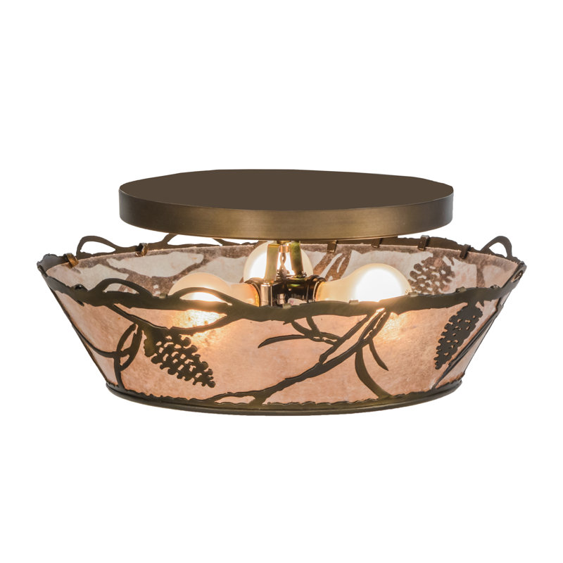Mica Semi Flush Mount