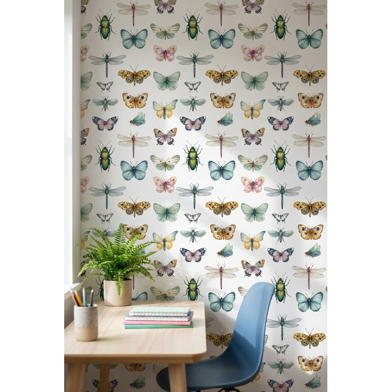 Papier peint blanc sur fond blanc, Peler et coller