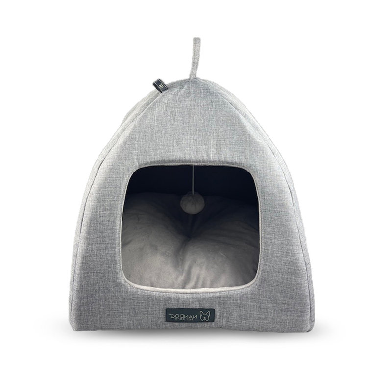  Cabane pour animaux de compagnie - gris