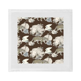 Leopard Walk Cameo Hemstitch 22" Linen/Cotton Napkin
