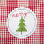 Christmas Plaid Bib Apron