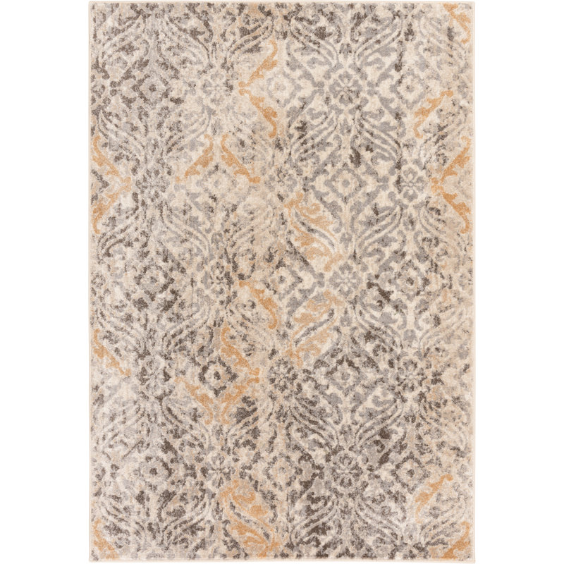 Tapis beige Feldmann, Rectangle 6 pi 7 po x 9 pi 6 po