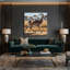 Art mural sur toile brun-2009449426