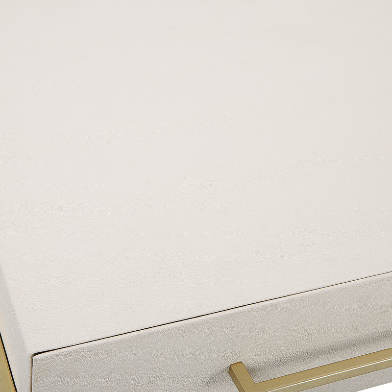 Raffinee Metal Base Writing Desk